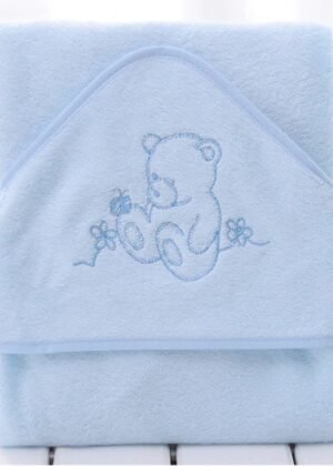 Bear Embroidery Towel for Baby