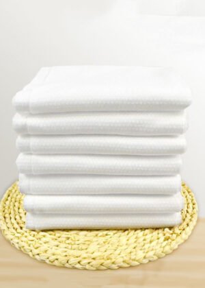Disposable bath towels